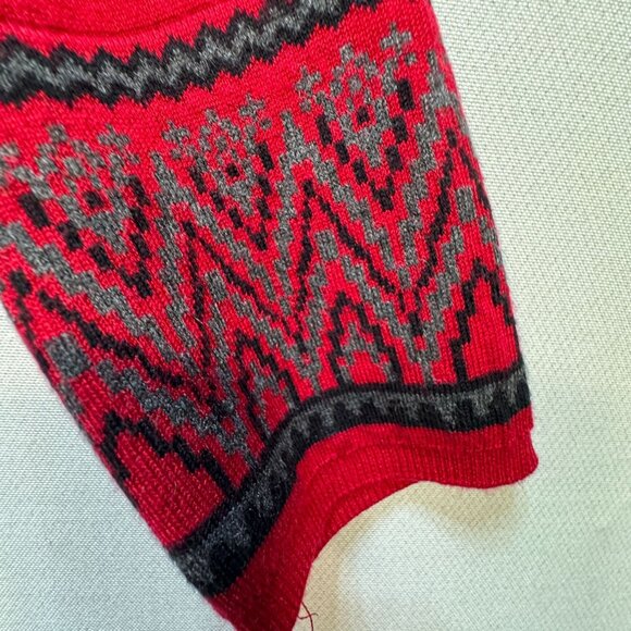 Cj Banks Women's Tunic Pullover Sweater Knit Stretch Size 2X Red Long Sleeve - Picture 5 of 11